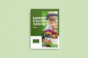 Couverture du rapport d'activité 2020-2021